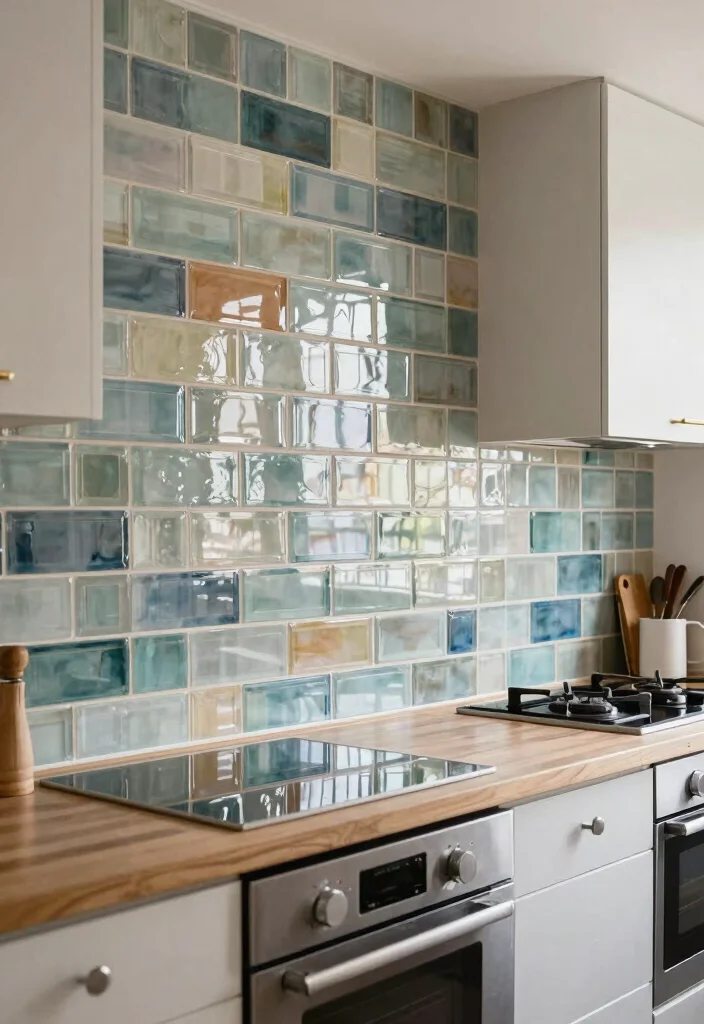 15 Kitchen Tiles Wall Ideas That Make a Statement - 12. Glazed Tiles 1