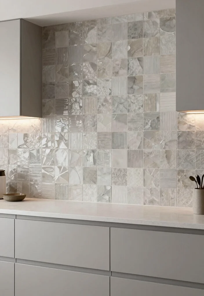 15 Kitchen Tiles Wall Ideas That Make a Statement - 14. 3D Tiles 1