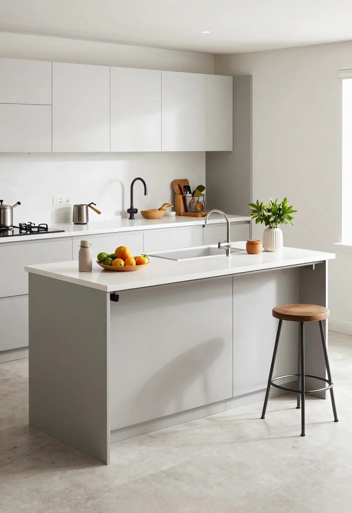 15 Modern Kitchen Bar Ideas With Sleek Style - 13. Multi-Purpose Bar Area 1