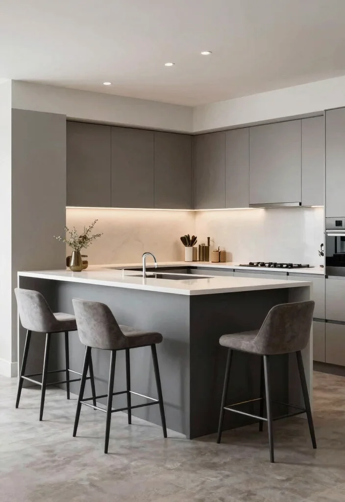 15 Modern Kitchen Bar Ideas With Sleek Style - 14. Unique Shapes and Designs 1