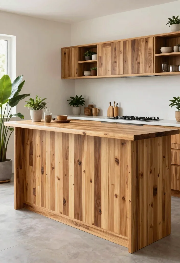 15 Modern Kitchen Bar Ideas With Sleek Style - 8. Sustainable Material Choices 1