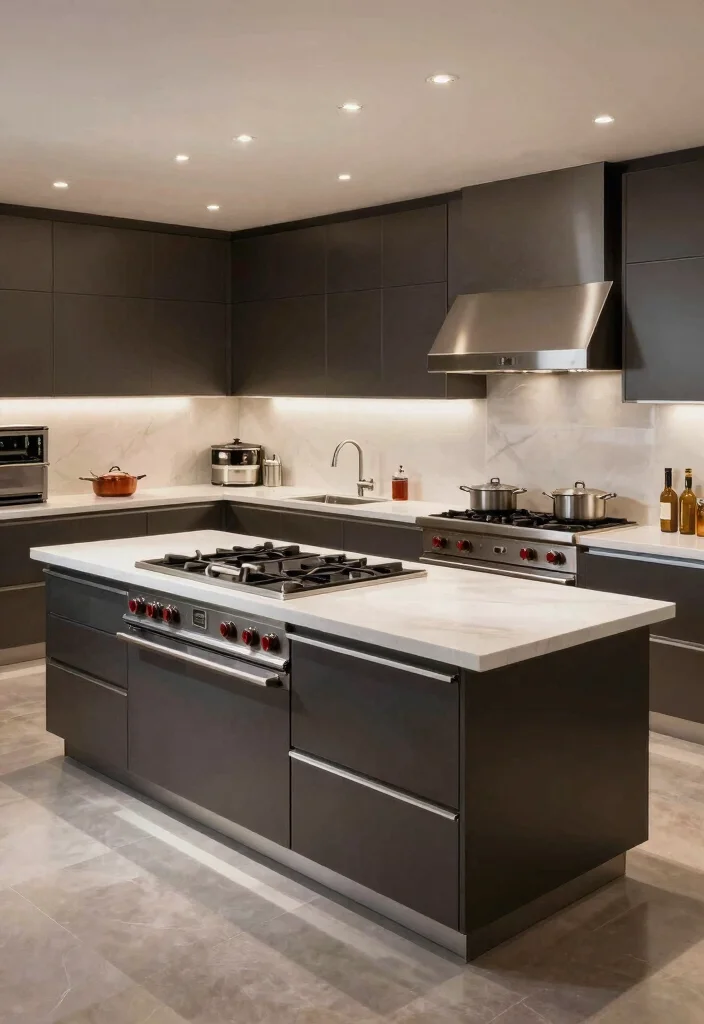 15 Movable Kitchen Island Ideas With Versatile Design - 10. Chef’s Paradise 1