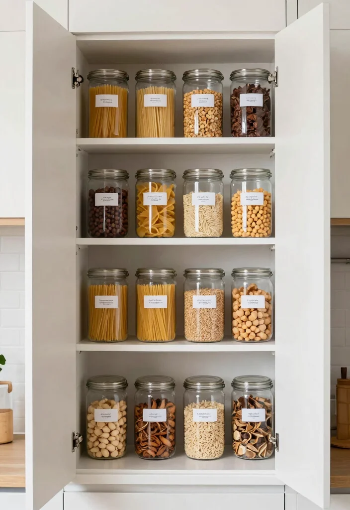 15 Open Kitchen Shelf Ideas With Modern Display - 13. Open Pantry Concept 1
