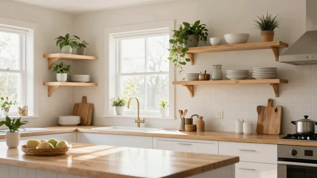 15 Open Kitchen Shelf Ideas With Modern Display