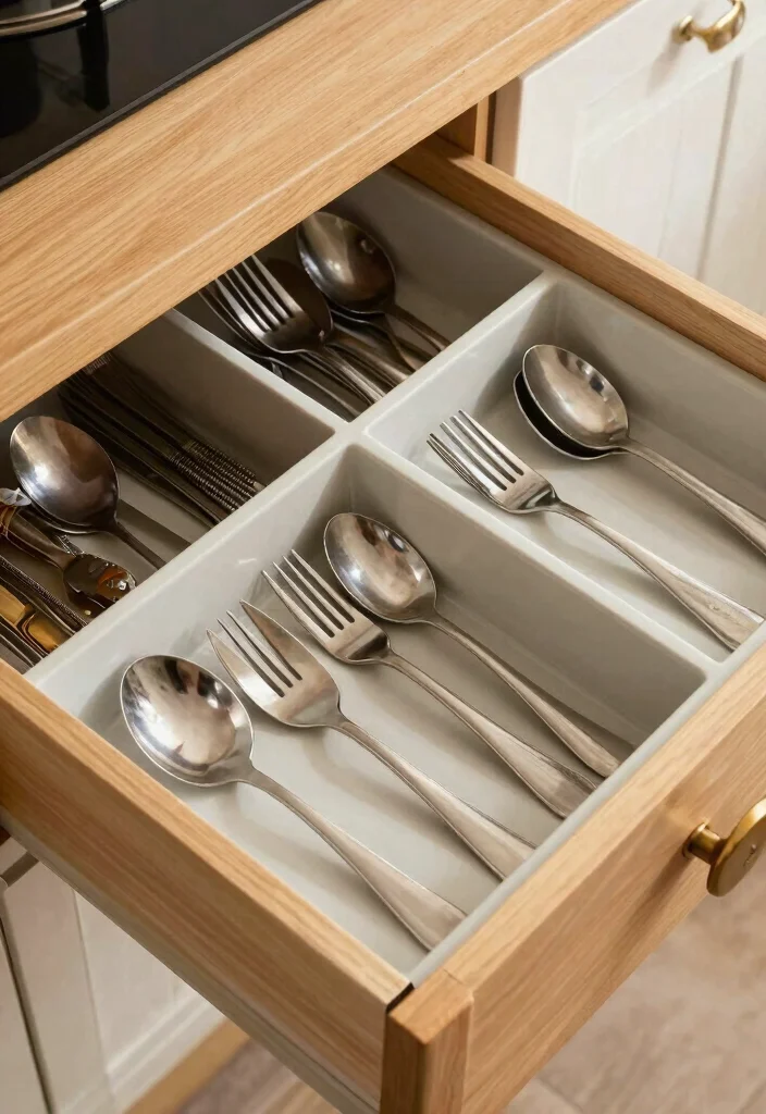15 Small Kitchen Storage Ideas That Maximize Every Inch - 11. Drawer Dividers 1