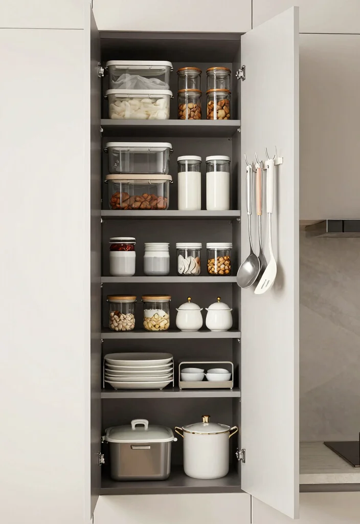 15 Small Kitchen Storage Ideas That Maximize Every Inch - 2. Utilize Vertical Cabinets 1
