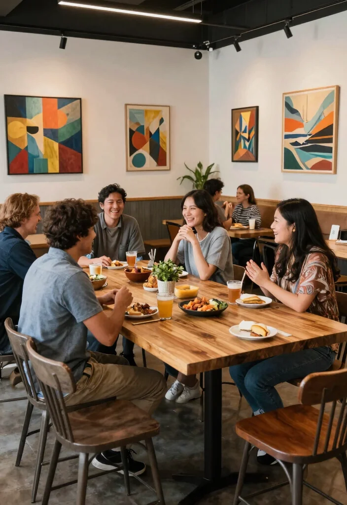 16 Breakfast Bar Kitchen Ideas That Feel Cozy & Social - 16. Community-Inspired Breakfast Bar 1