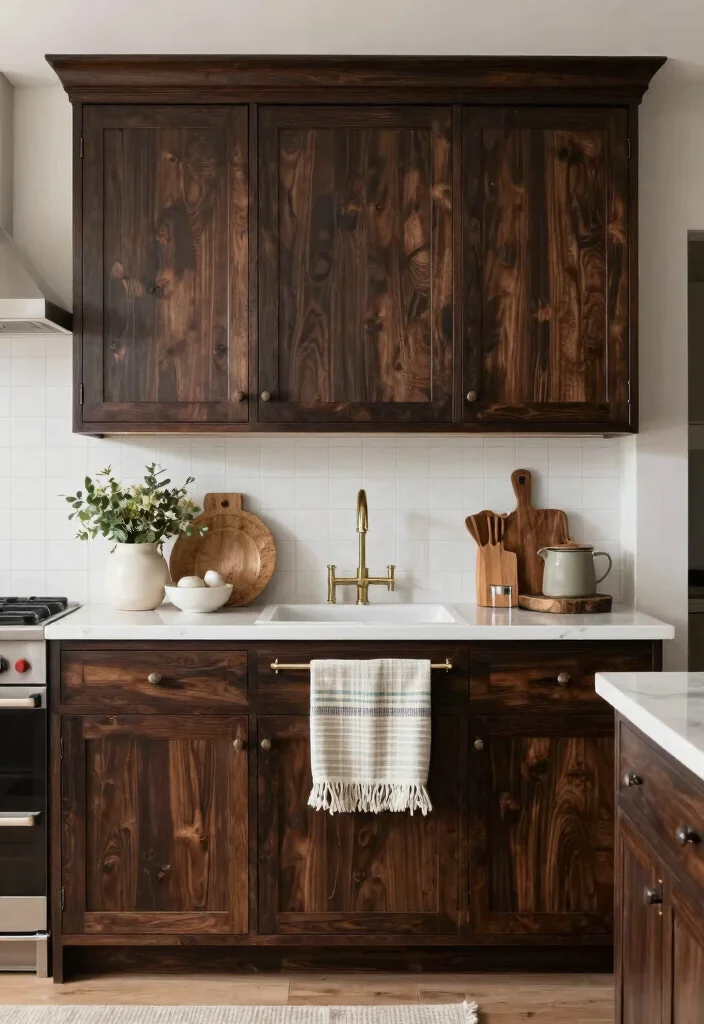 16 Dark Wood Kitchen Cabinets Ideas With Rich Warmth 17 16 Dark Wood Kitchen Cabinets Ideas With Rich Warmth - Conclusion 1