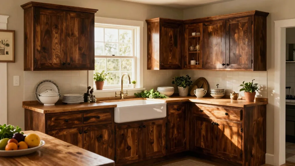 16 Dark Wood Kitchen Cabinets Ideas With Rich Warmth