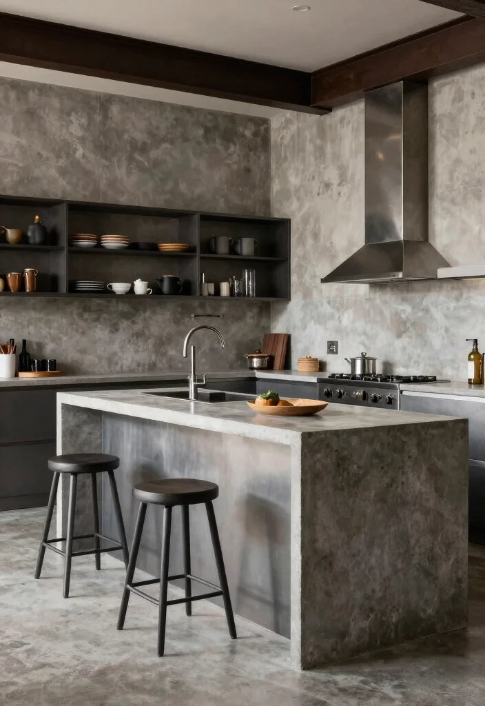 16 Extended Kitchen Island With Seating Ideas That Gather Everyone 12 16 Extended Kitchen Island With Seating Ideas That Gather Everyone - 12. Urban Loft Inspiration 1