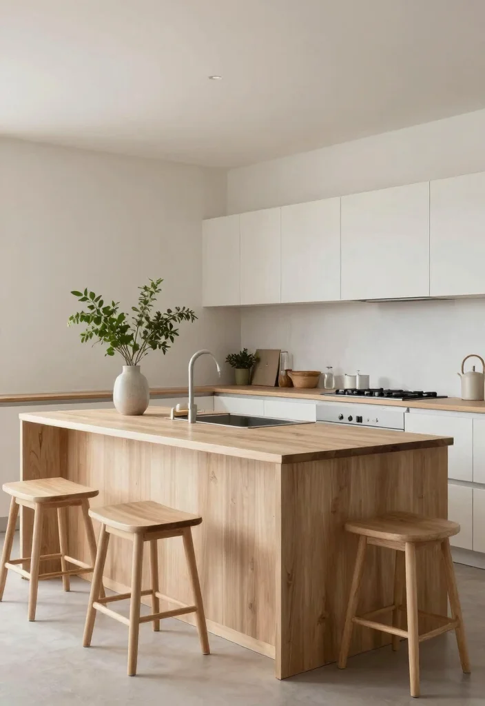16 Extended Kitchen Island With Seating Ideas That Gather Everyone 14 16 Extended Kitchen Island With Seating Ideas That Gather Everyone - 14. Scandinavian Simplicity 1