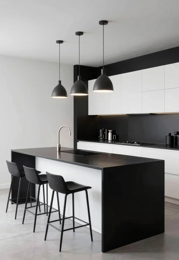 16 Extended Kitchen Island With Seating Ideas That Gather Everyone 2 16 Extended Kitchen Island With Seating Ideas That Gather Everyone - 2. Sleek Contemporary Design 1