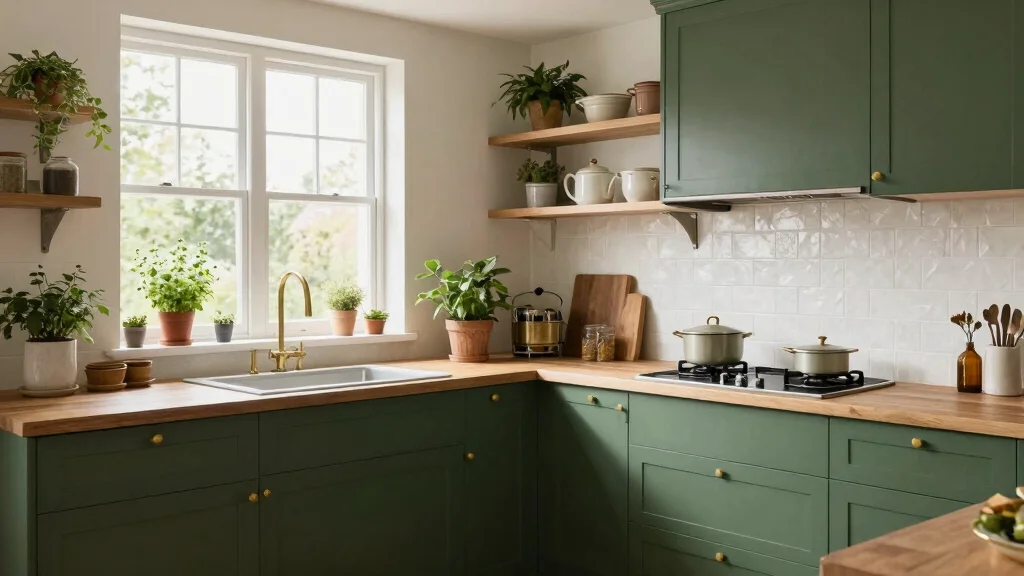 16 Forest Green Kitchen Cabinets Ideas With Moody Elegance