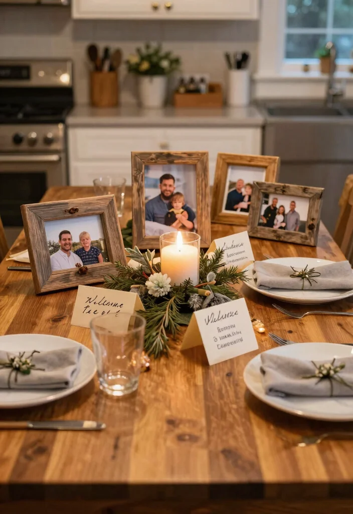 16 Kitchen Table Fall Decor Ideas With Cozy Vibes - 9. Personal Touches 1