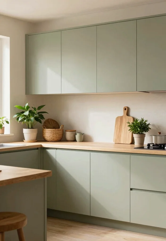 16 Light Kitchen Cabinets Ideas With Bright Airy Style - 7. Earthy Tones with White 1