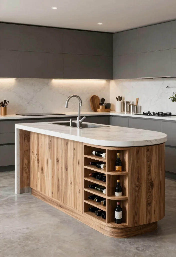 16 Modern Kitchen Island Ideas With Sleek Functionality - 16. Custom Creations: Personalized Islands 1