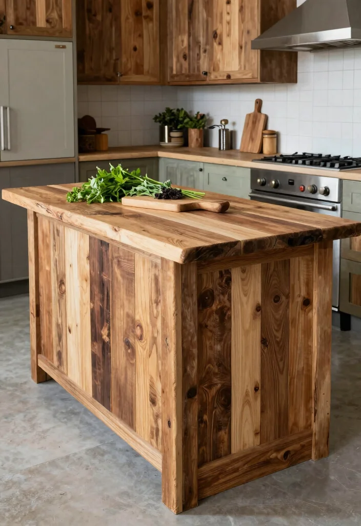 16 Modern Kitchen Island Ideas With Sleek Functionality - 8. Eco-Friendly Choices: Sustainable Materials 1