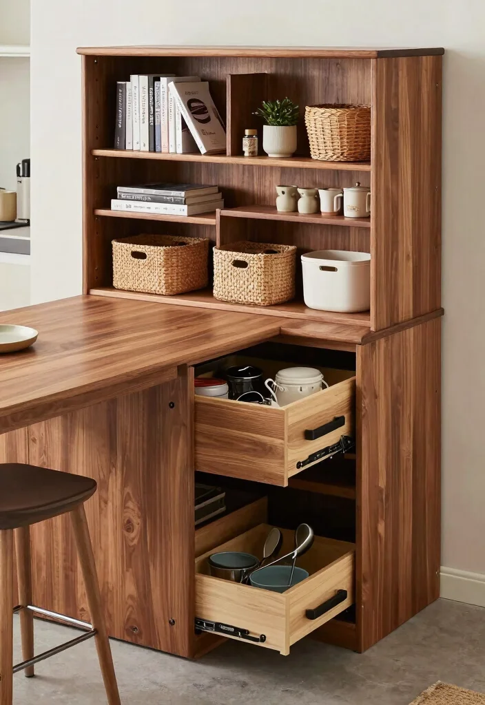 16 Small Kitchen Island Decor Ideas That Shine 2 16 Small Kitchen Island Decor Ideas That Shine - 2. Functional Storage Solutions 1