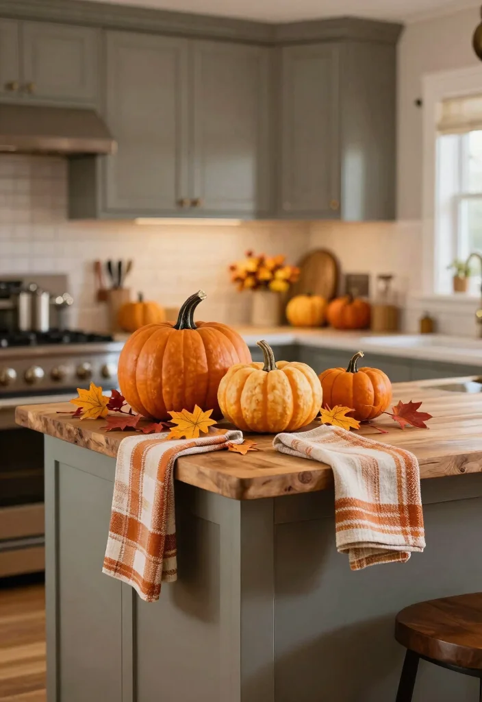 16 Small Kitchen Island Decor Ideas That Shine 8 16 Small Kitchen Island Decor Ideas That Shine - 8. Seasonal Decor Touches 1