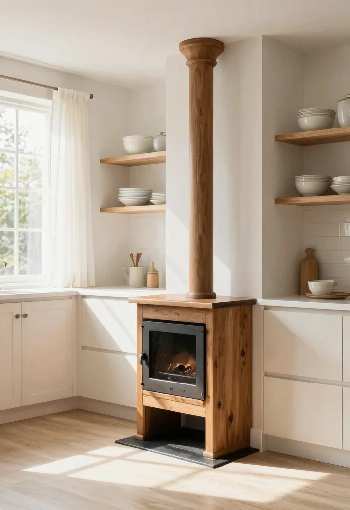 16 Wood Cook Stove Kitchen Ideas With Vintage Charm 7 16 Wood Cook Stove Kitchen Ideas With Vintage Charm - 7. Natural Light and Airy Spaces 1