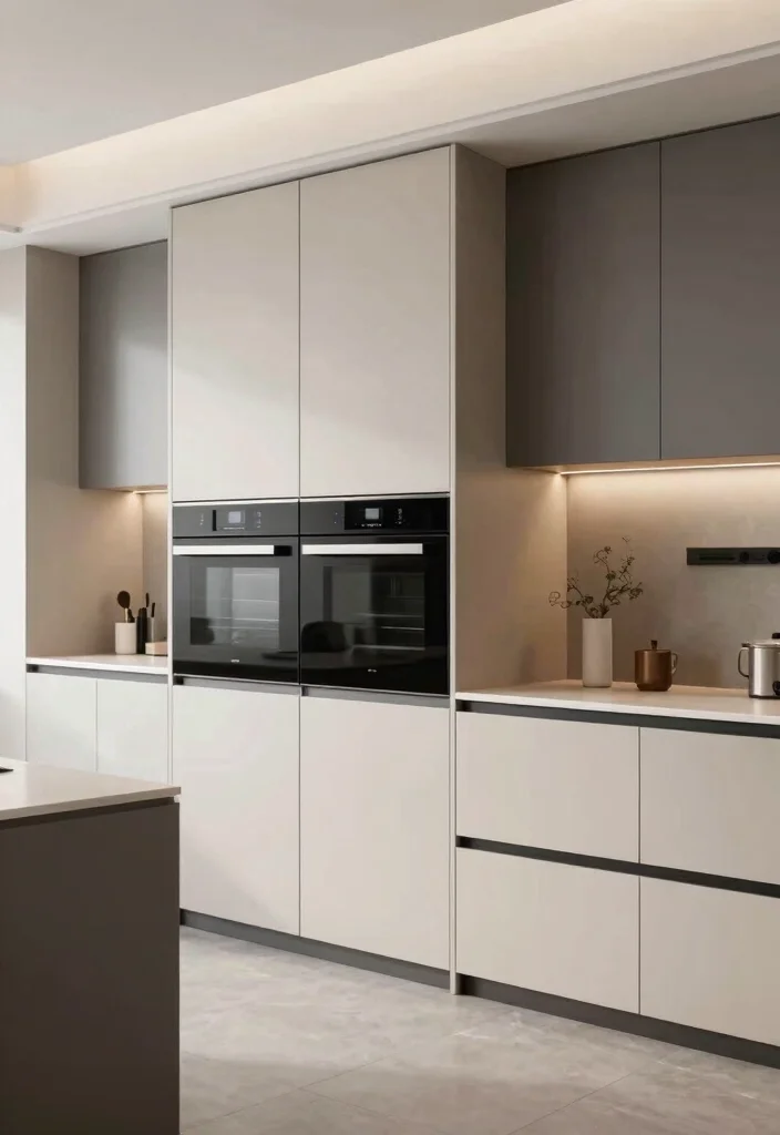 17 Appliance Cupboard Kitchen Ideas That Hide Clutter 4 17 Appliance Cupboard Kitchen Ideas That Hide Clutter - 4. Built-in Appliances 1