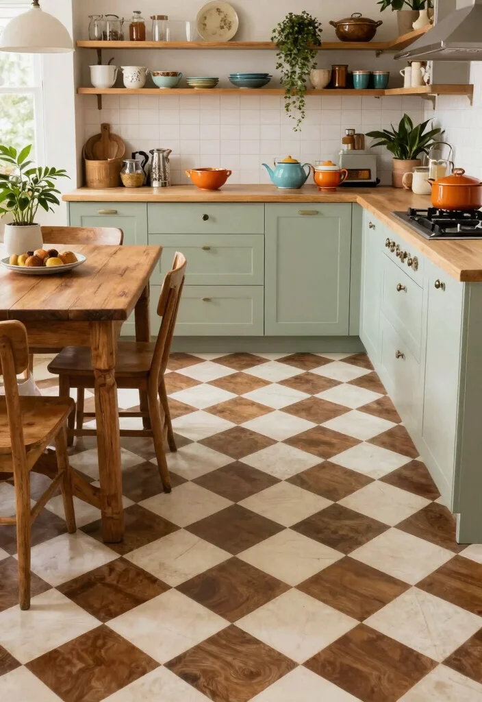 17 Checkerboard Kitchen Floor Ideas With Retro Flair - Conclusion 1