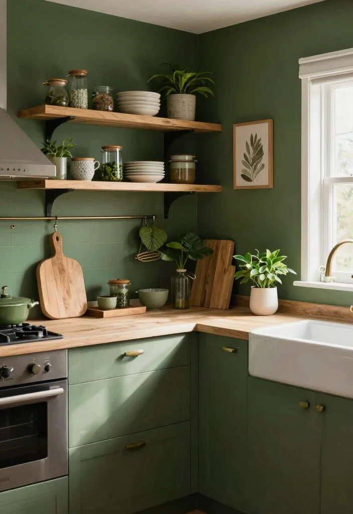 17 Dark Green Kitchen Walls Ideas With Bold Depth 18 17 Dark Green Kitchen Walls Ideas With Bold Depth - Conclusion 1