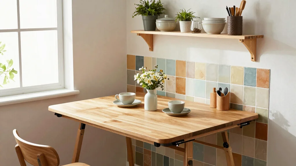 17 Folding Kitchen Table Ideas For Compact Living