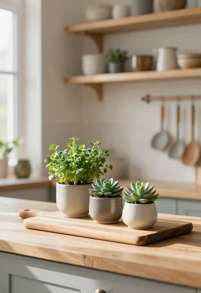 17 Kitchen Counter Styling Ideas That Look Effortlessly Chic - 1. Embrace Natural Elements 1