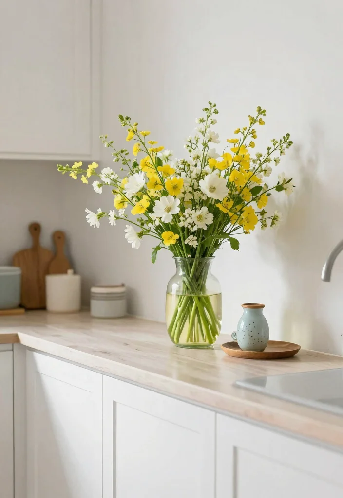 17 Kitchen Counter Styling Ideas That Look Effortlessly Chic - 15. Seasonal Decor Switch-Up 1