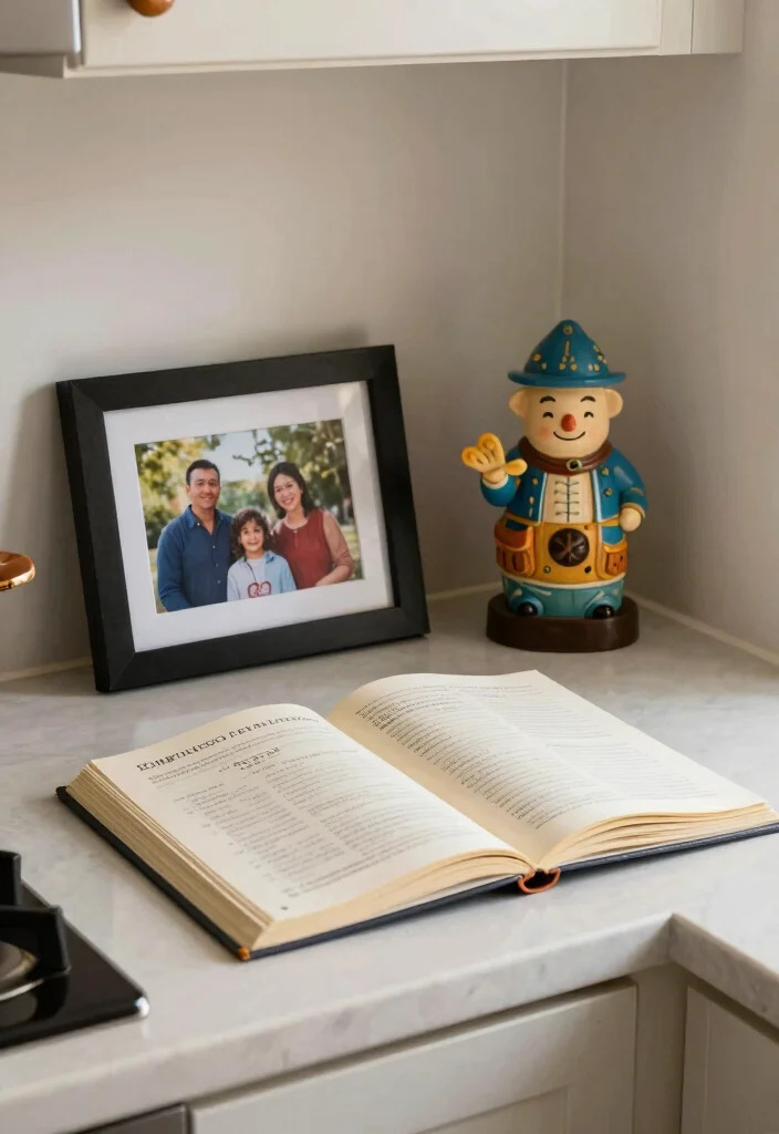 17 Kitchen Counter Styling Ideas That Look Effortlessly Chic - 17. Personal Touches 1