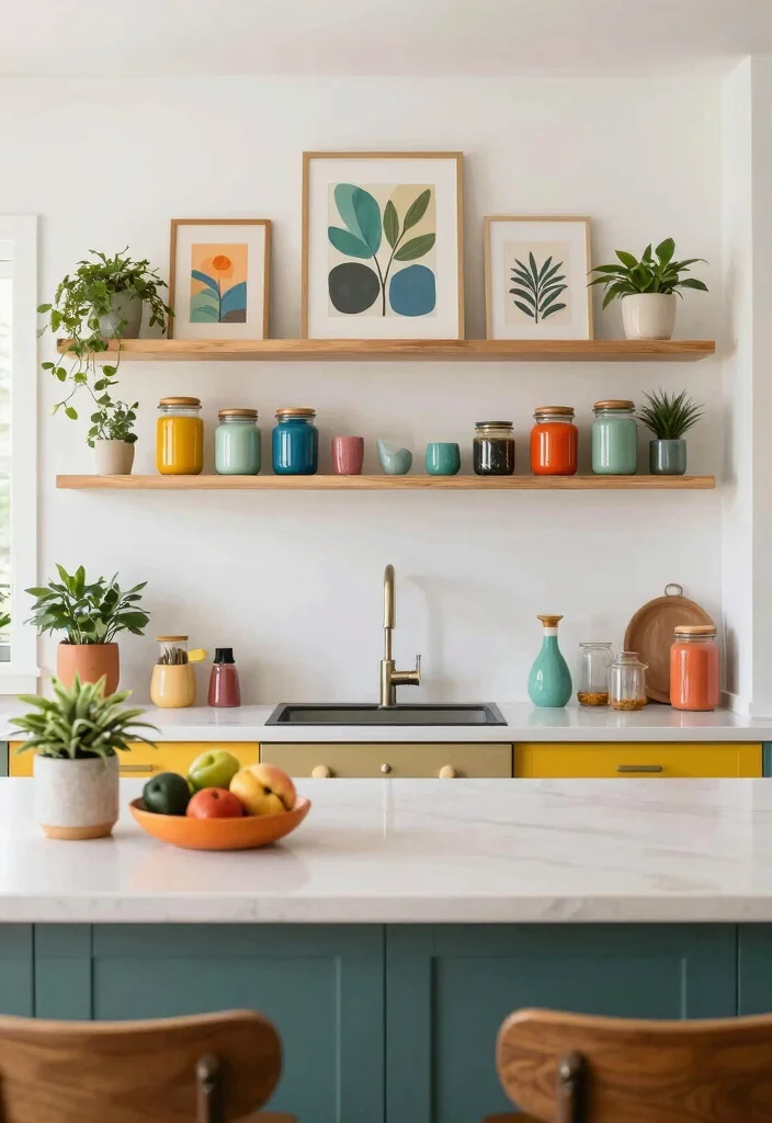 17 Kitchen Shelving Ideas Wall Shelves That Elevate Storage - 9. Decorative Wall Ledges 1
