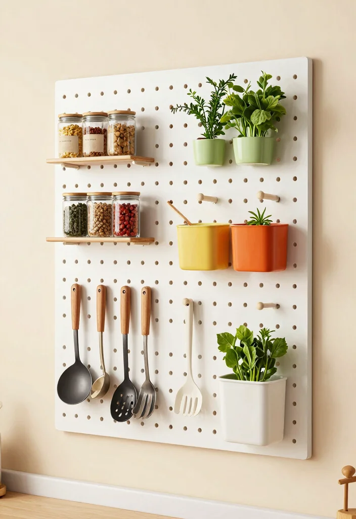 17 Kitchen With Pantry Ideas That Boost Storage - 14. Functional Wall Art 1