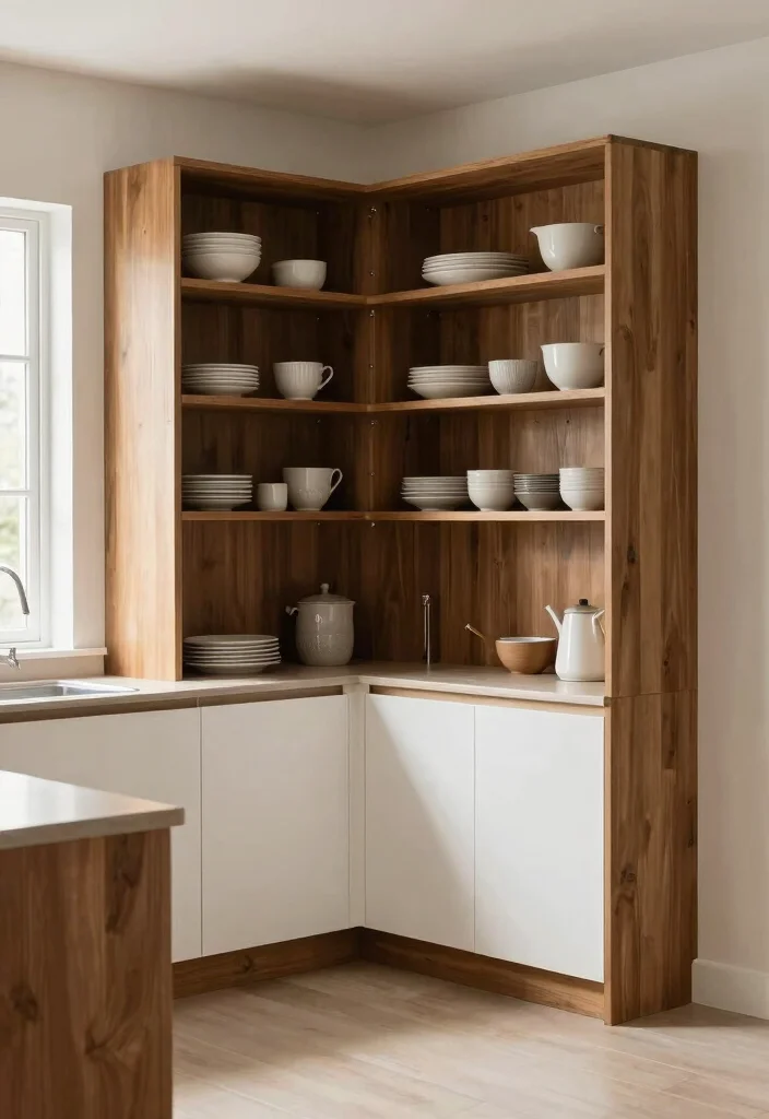 17 Small Kitchen Cabinets Ideas That Feel Spacious - 2. Built-In Cabinetry for Seamless Design 1