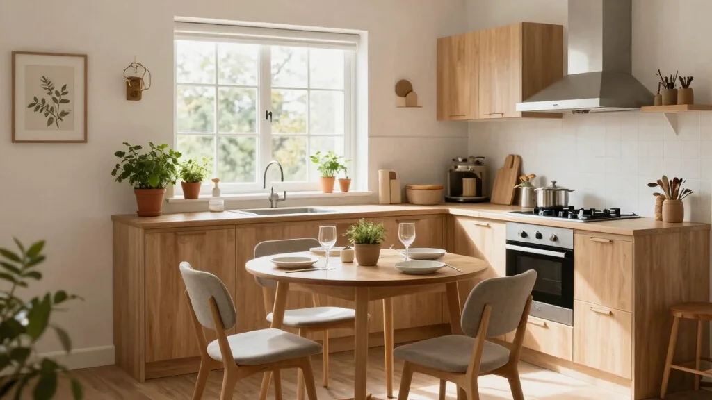 17 Small Kitchen With Dining Table Ideas That Fit Perfectly