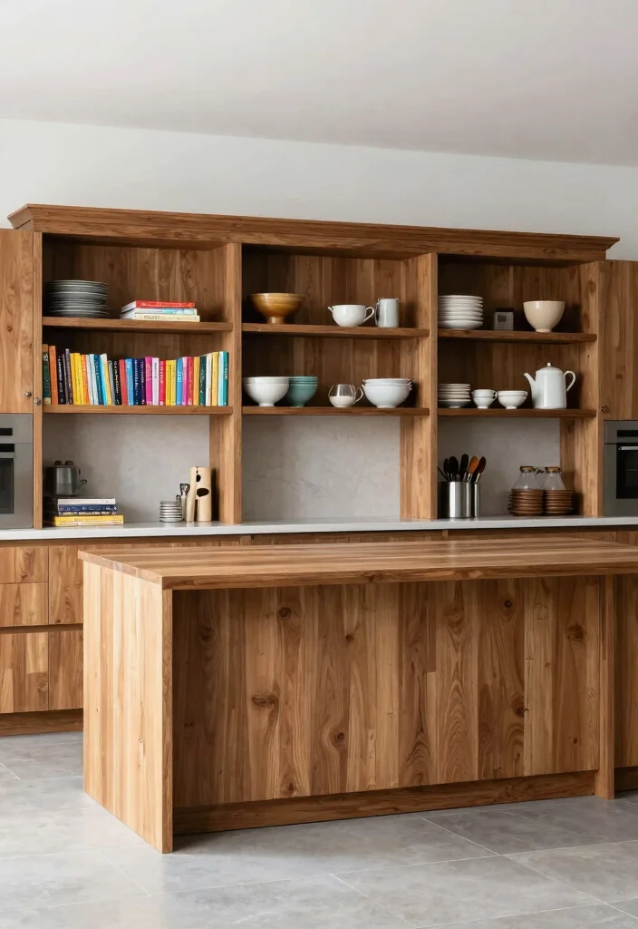 18 Creative Kitchen Storage Ideas That Work Smart - 11. Kitchen Island Storage 1