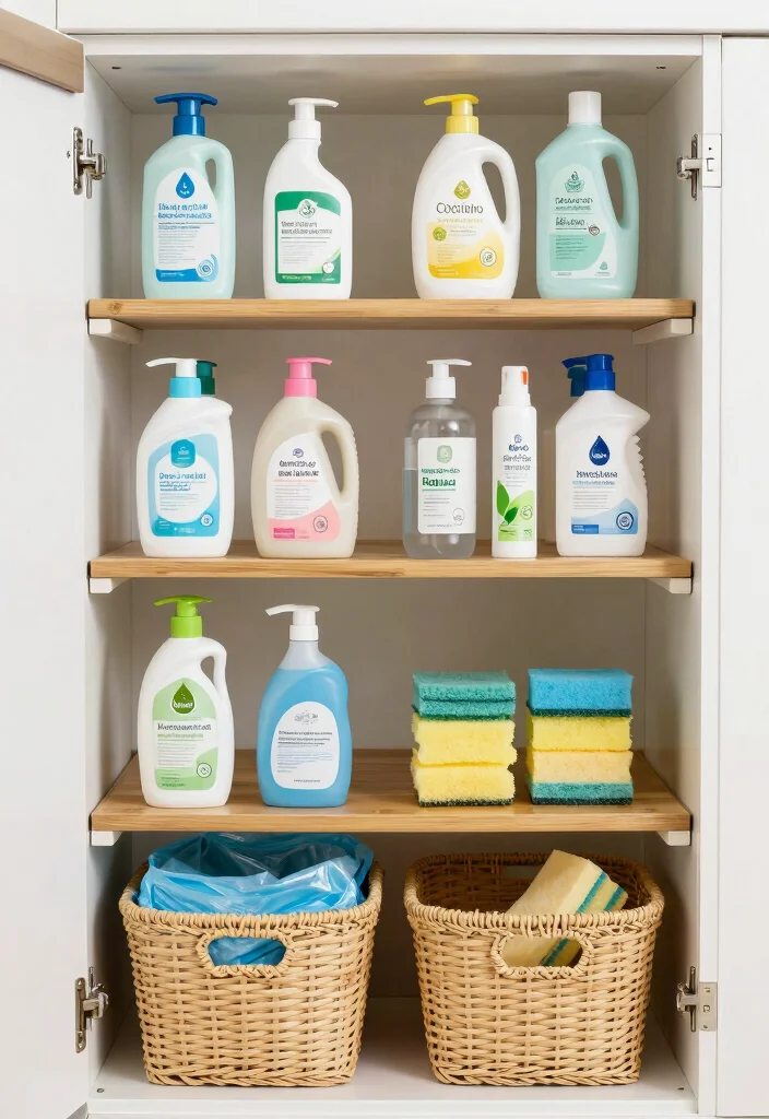 18 Creative Kitchen Storage Ideas That Work Smart - 4. Under-Sink Storage Solutions 1