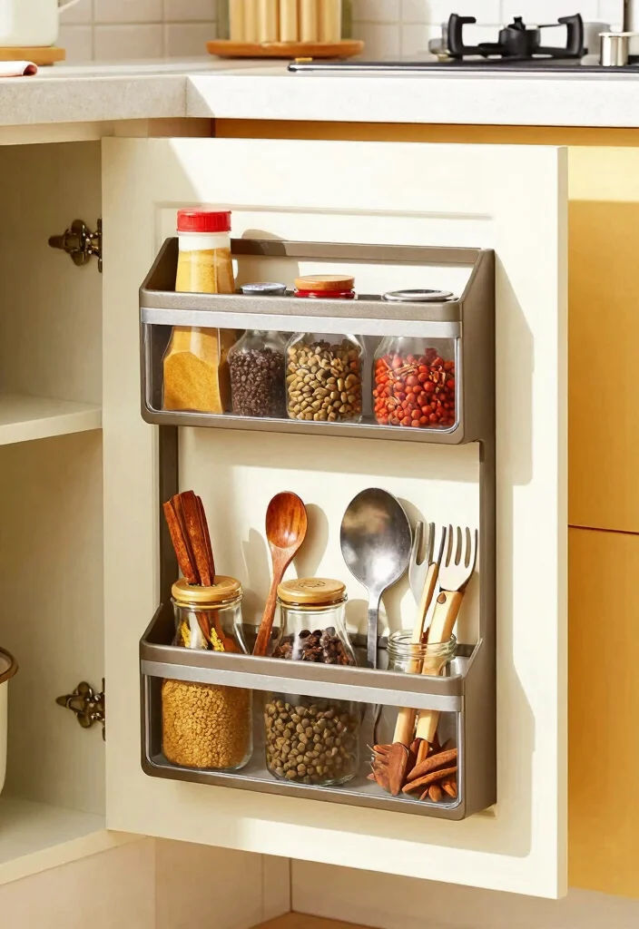 18 Creative Kitchen Storage Ideas That Work Smart - 8. Over-the-Door Organizers 1
