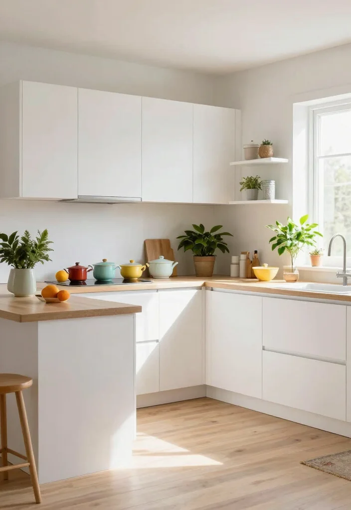 18 Kitchen Cabinet Color Ideas That Transform Your Space 6 18 Kitchen Cabinet Color Ideas That Transform Your Space - 6. Crisp White: Timeless Simplicity 1