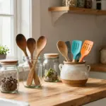 18 Kitchen Utensil Holder Ideas That Look Cute & Practical