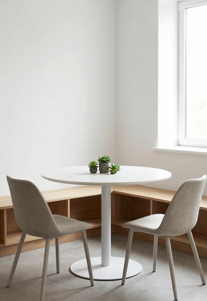 18 Kitchen With Breakfast Nook Ideas That Feel Inviting 1 18 Kitchen With Breakfast Nook Ideas That Feel Inviting - 1. Minimalist Charm 1