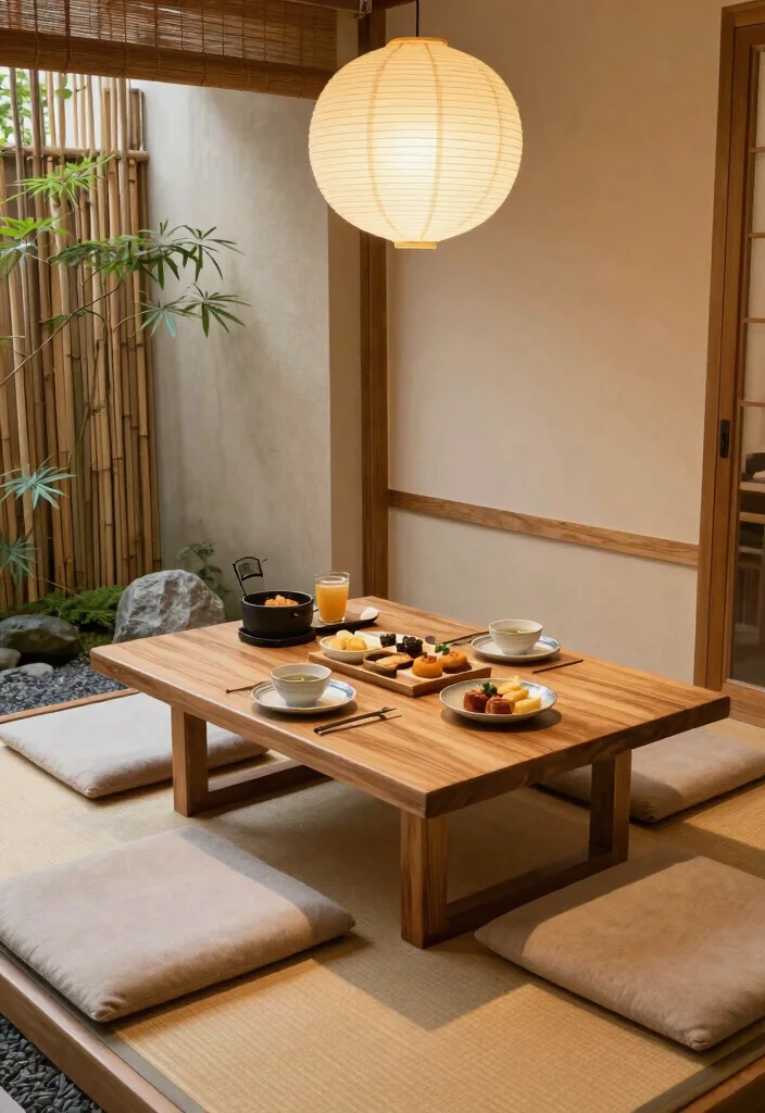 18 Kitchen With Breakfast Nook Ideas That Feel Inviting 12 18 Kitchen With Breakfast Nook Ideas That Feel Inviting - 12. Japanese Zen 1