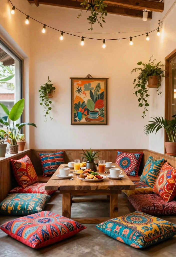 18 Kitchen With Breakfast Nook Ideas That Feel Inviting 14 18 Kitchen With Breakfast Nook Ideas That Feel Inviting - 14. Bohemian Bliss 1