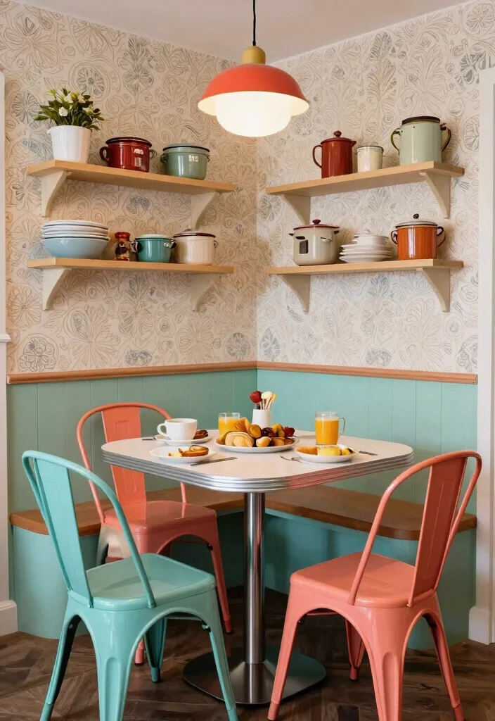 18 Kitchen With Breakfast Nook Ideas That Feel Inviting 6 18 Kitchen With Breakfast Nook Ideas That Feel Inviting - 6. Vintage Vibes 1