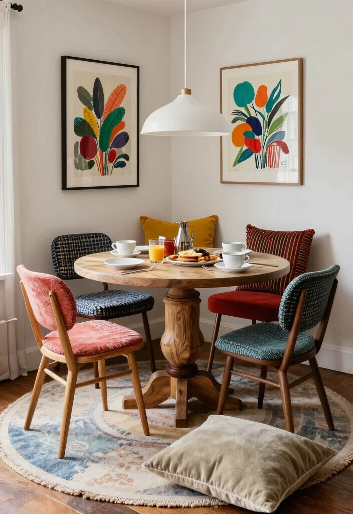 18 Kitchen With Breakfast Nook Ideas That Feel Inviting 8 18 Kitchen With Breakfast Nook Ideas That Feel Inviting - 8. Eclectic Mix 1