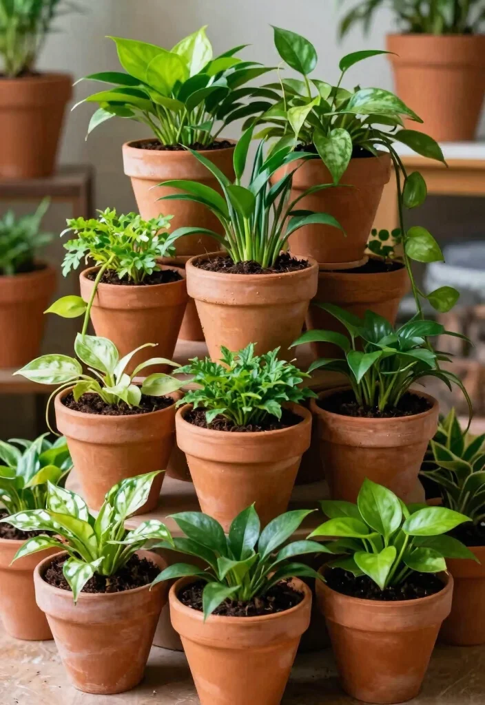 12 Aquarium Planter Ideas That Don't Leak or Crack Over Time - 8. Aquarium Planter Stacks 1