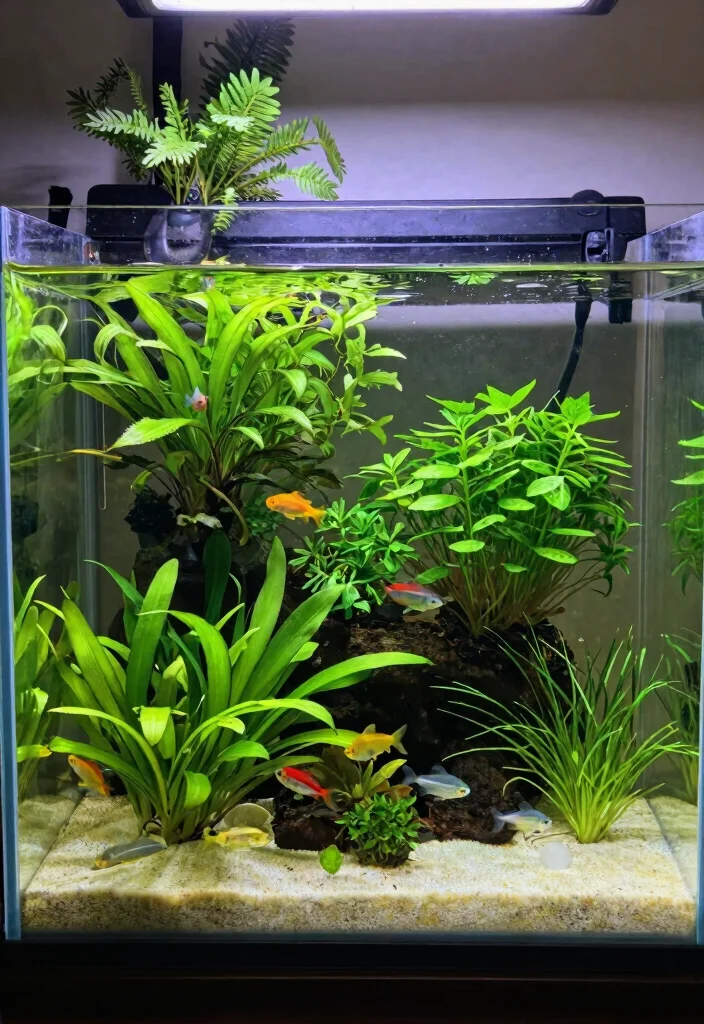 12 Aquarium Planter Ideas That Don't Leak or Crack Over Time - 9. Submerged Planter Boxes 1