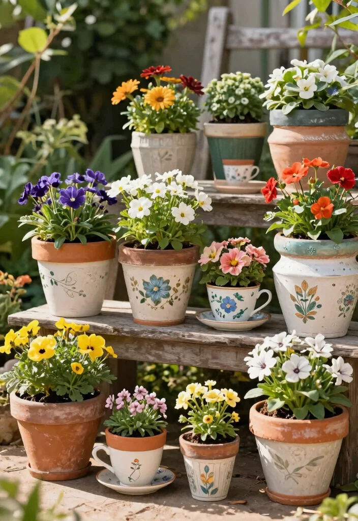 12 Decorated Flower Pot Ideas That Hide Boring Plastic Planters - Conclusion 1