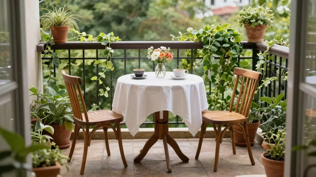 14 Bistro Table Outdoor Ideas for Small Balconies and Patios
