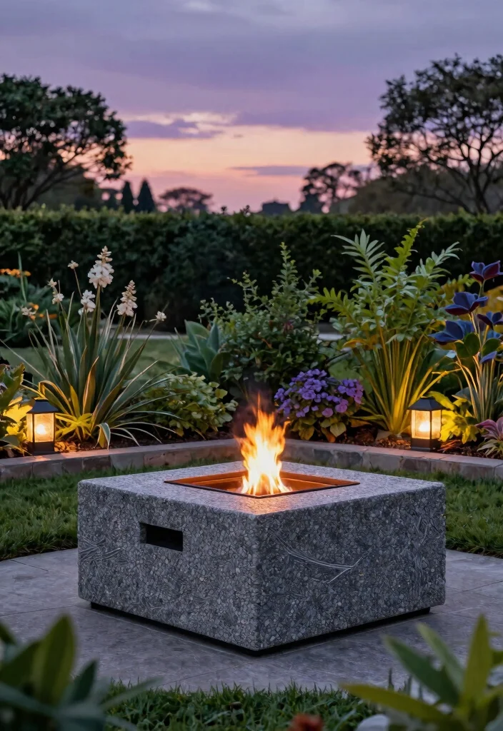 14 Easy Fire Pit Ideas You Can Build in One Weekend - 14. Eco-Friendly Fire Pit 1